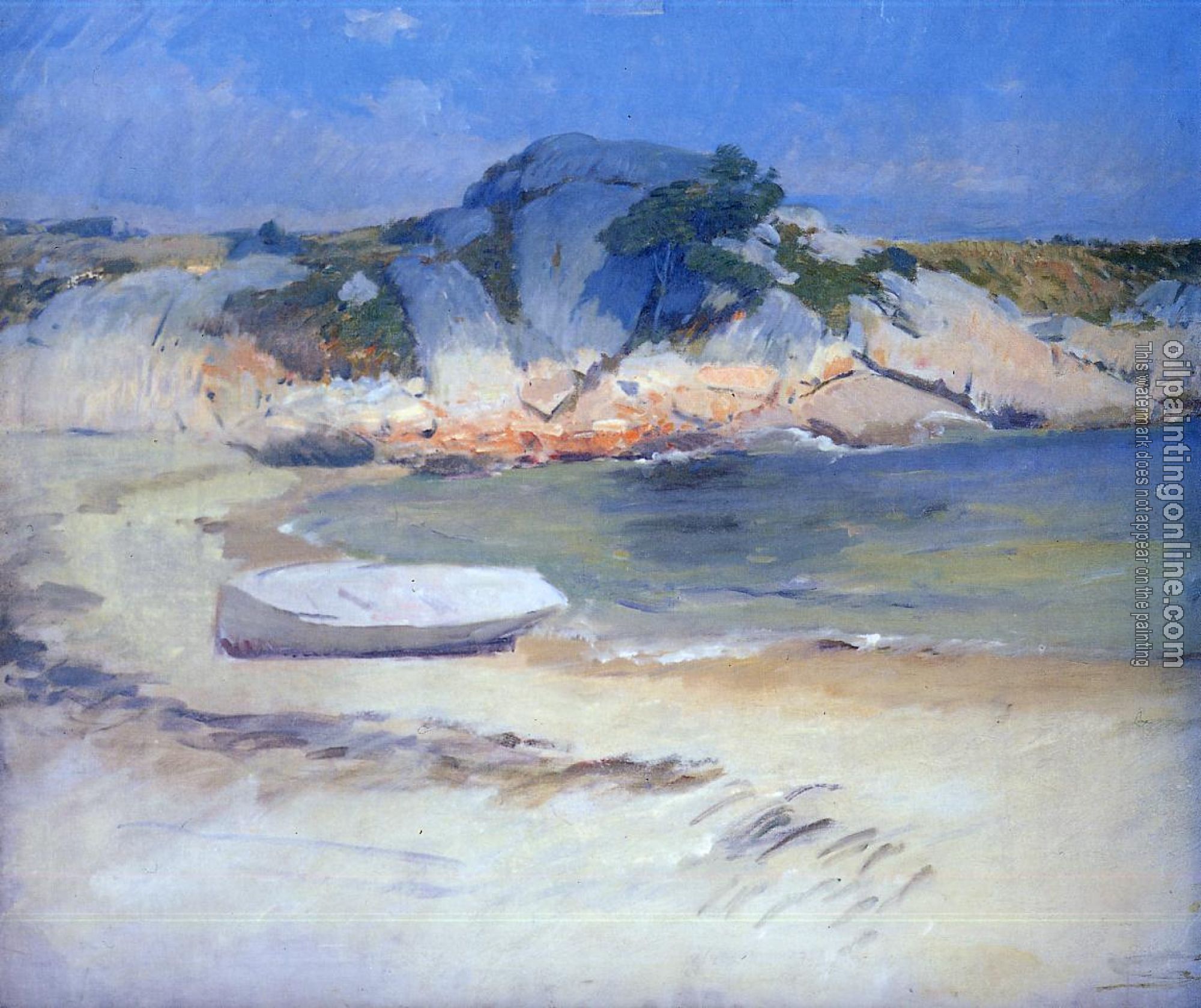 Frank Duveneck - Sheltered Cove